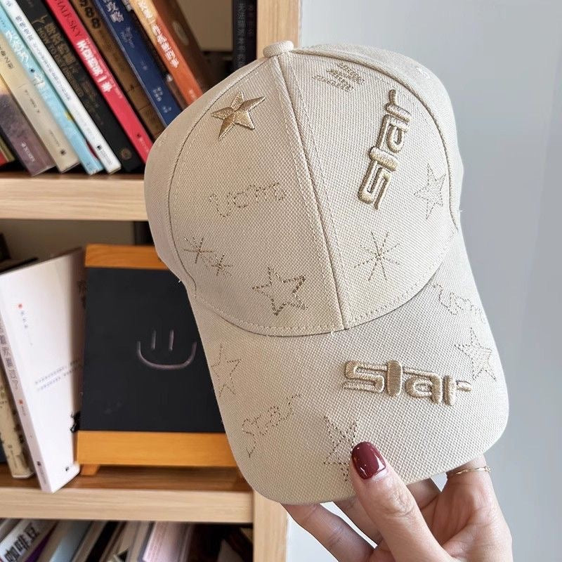 Lovers Wild Casual Sun-proof Face-looking Small Peaked Cap For Men