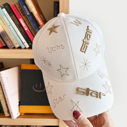 Lovers Wild Casual Sun-proof Face-looking Small Peaked Cap For Men